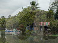 Pedal Boats At Ho Thanh Lake In Thanh Hoa
