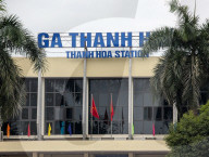 Exterior Train Station Thanh Hoa, Vietnam