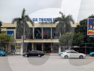 Exterior Train Station Thanh Hoa, Vietnam
