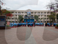 Monday Ceremony At A Vietnamese School To Honor Vietnamese Soldiers And Compatriots Who Died In The War 