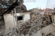 Russian drone strike in Dnipro