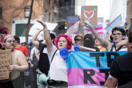 Transgender Day Of Visibility March And Rally For Trans Youth In Greenwich Village