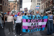 Transgender Day Of Visibility March And Rally For Trans Youth In Greenwich Village