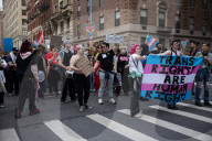 Transgender Day Of Visibility March And Rally For Trans Youth In Greenwich Village