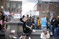 Transgender Day Of Visibility March And Rally For Trans Youth In Greenwich Village