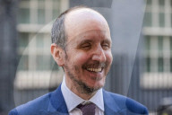 Writer of Drama Adolescence Jack Thorne in Downing Street in London, UK.