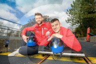 Cool Britannia: skeleton stars Matt Weston and Marcus Wyatt target Olympic history despite a lack of ice.