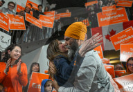 Jagmeet Singh Rallies Supporters In Edmonton Campaign Event