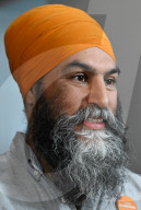Jagmeet Singh Rallies Supporters In Edmonton Campaign Event