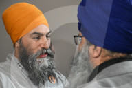 Jagmeet Singh Rallies Supporters In Edmonton Campaign Event