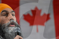 Jagmeet Singh Rallies Supporters In Edmonton Campaign Event