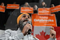 Jagmeet Singh Rallies Supporters In Edmonton Campaign Event