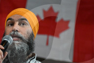 Jagmeet Singh Rallies Supporters In Edmonton Campaign Event