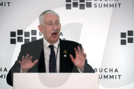 Briefing of Sir Lindsay Hoyle at Bucha Summit 2025