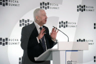 Briefing of Sir Lindsay Hoyle at Bucha Summit 2025