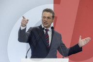 Rafal Trzaskowski During a Press Conference