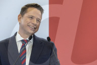 Rafal Trzaskowski During a Press Conference