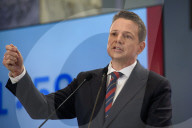 Warsaw Mayor Rafal Trzaskowski Holds Q&A Session During Presidential Elections Campaign.