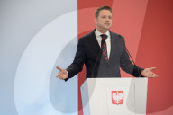 Warsaw Mayor Rafal Trzaskowski Holds Q&A Session During Presidential Elections Campaign.