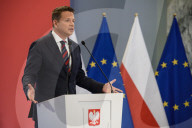 Warsaw Mayor Rafal Trzaskowski Holds Q&A Session During Presidential Elections Campaign.