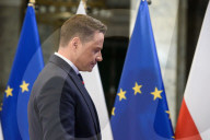 Warsaw Mayor Rafal Trzaskowski Holds Q&A Session During Presidential Elections Campaign.