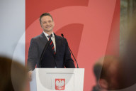 Warsaw Mayor Rafal Trzaskowski Holds Q&A Session During Presidential Elections Campaign.