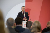 Warsaw Mayor Rafal Trzaskowski Holds Q&A Session During Presidential Elections Campaign.