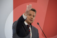 Warsaw Mayor Rafal Trzaskowski Holds Q&A Session During Presidential Elections Campaign.
