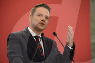 Warsaw Mayor Rafal Trzaskowski Holds Q&A Session During Presidential Elections Campaign.