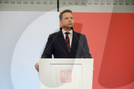 Warsaw Mayor Rafal Trzaskowski Holds Q&A Session During Presidential Elections Campaign.