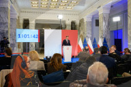 Warsaw Mayor Rafal Trzaskowski Holds Q&A Session During Presidential Elections Campaign.