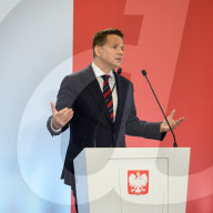 Warsaw Mayor Rafal Trzaskowski Holds Q&A Session During Presidential Elections Campaign.