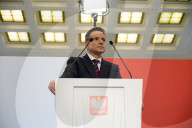 Warsaw Mayor Rafal Trzaskowski Holds Q&A Session During Presidential Elections Campaign.