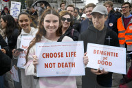 Brussels marchers call for support for pregnant women and protest abortion and euthanasia law reforms.