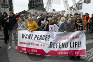 Brussels marchers call for support for pregnant women and protest abortion and euthanasia law reforms.