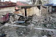 Russian drone strike in Dnipro