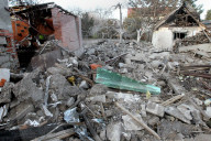 Russian drone strike in Dnipro