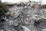 Russian drone strike in Dnipro
