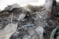 Russian drone strike in Dnipro