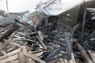 Russian drone strike in Dnipro
