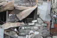 Russian drone strike in Dnipro