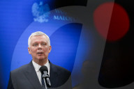 Press Conference With Minister Tomasz Siemoniak In Krakow