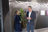 Secretary of State Peter Kyle and Bridget Phillipson visit the Faculty AI Hackathon