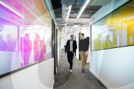 Secretary of State Peter Kyle and Bridget Phillipson visit the Faculty AI Hackathon