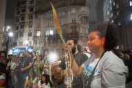 Protest Against Human Rights Abuses By The Brazilian Dictatorship In SÃ£o Paulo