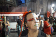 Protest Against Human Rights Abuses By The Brazilian Dictatorship In SÃ£o Paulo