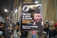 Protest Against Human Rights Abuses By The Brazilian Dictatorship In SÃ£o Paulo