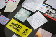 Amnesty International Korea And Activists Deliver Over 460,000 Petitions To Seoul Mayor