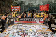 Amnesty International Korea And Activists Deliver Over 460,000 Petitions To Seoul Mayor