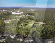 Man-made hill to hide museum on ancient forest